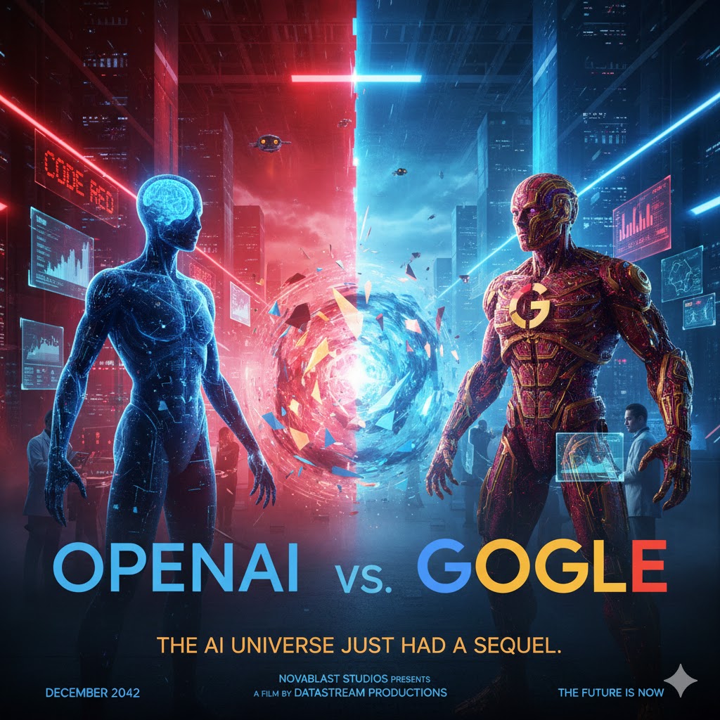 Gemini 3 vs ChatGPT: Google Triggers Code Red 2 in the AI War | Satire ...